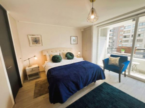 HOM Exquisito y comodo Depto 1D1B 2PAX Santiago
